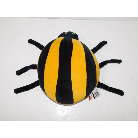 VTG 2000 Scary Stories 16" Plush Yellow Black UH NO BED BUGS stuffed Toy Insect - Picture 5 of 8